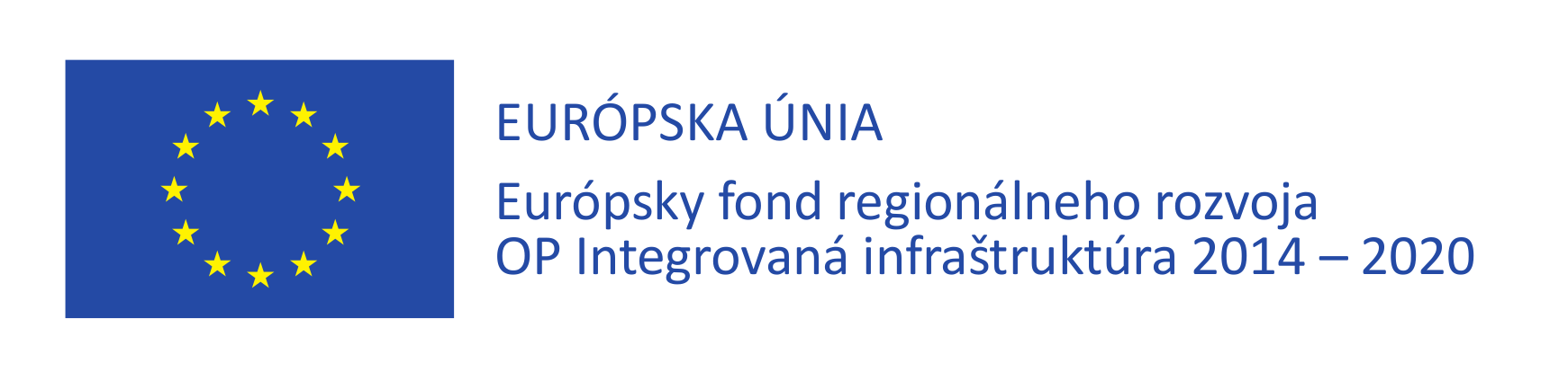 Logo operačného programu integrovaná infraštruktúra